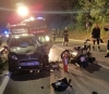 Schianto frontale tra un'auto e una moto a Manoppello, 4 feriti gravi (uno gravissimo)