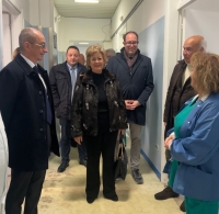 "Ruolo strategico dell'ospedale di Penne": visita istituzionale dell'assessore Verì, del dg Asl e del sindaco